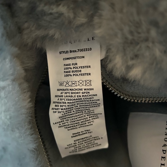 Rino & Pellecchia Small Shopper Fake Fur Bag - Picture 6 of 9